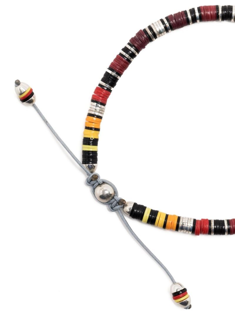 18k Red Diamond Beaded Bracelet
