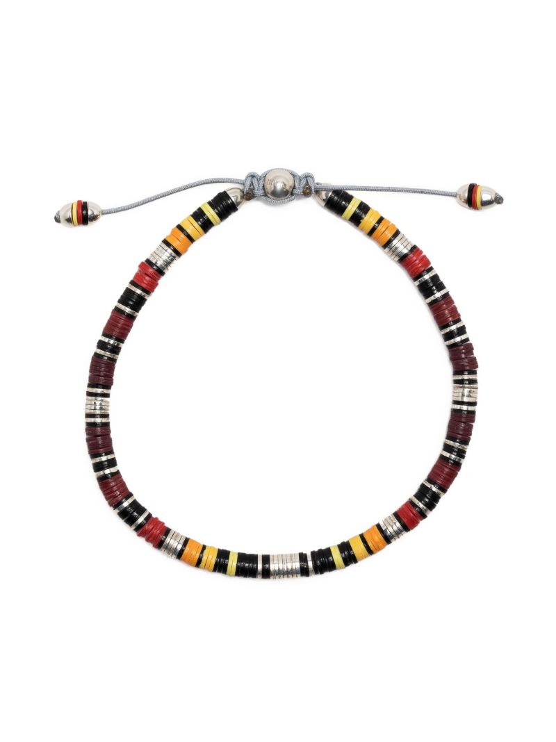 18k Red Diamond Beaded Bracelet