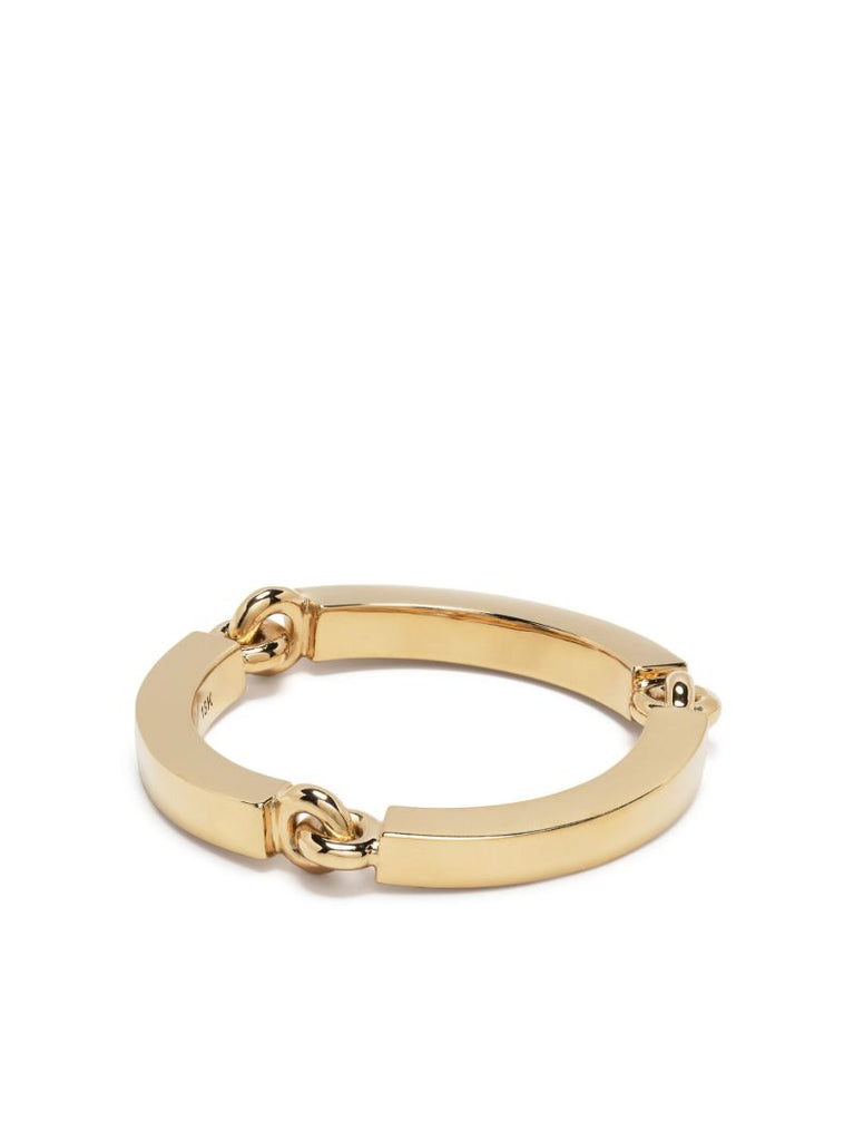 18k Yellow Gold Caleum Link Band Ring