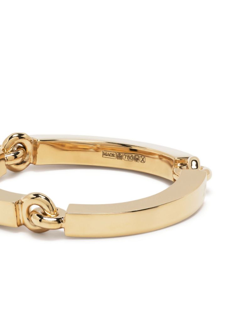 18k Yellow Gold Caleum Link Band Ring
