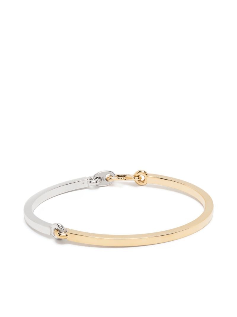 Gold Mixed Metal Bracelet