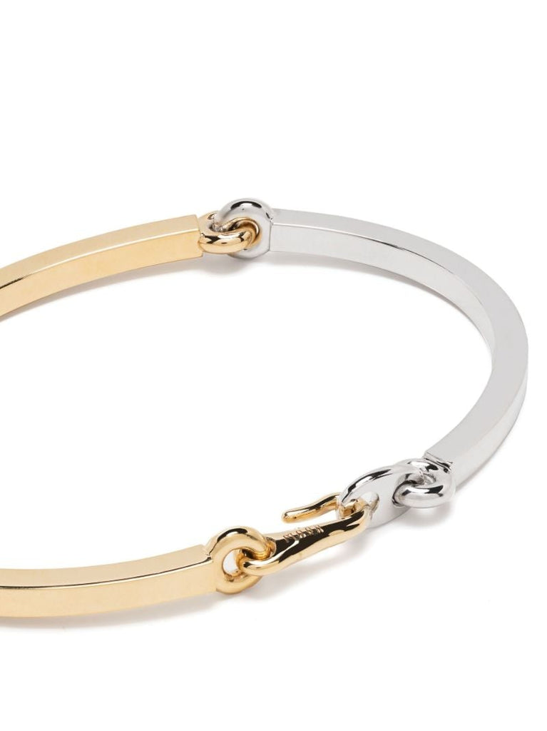 Gold Mixed Metal Bracelet