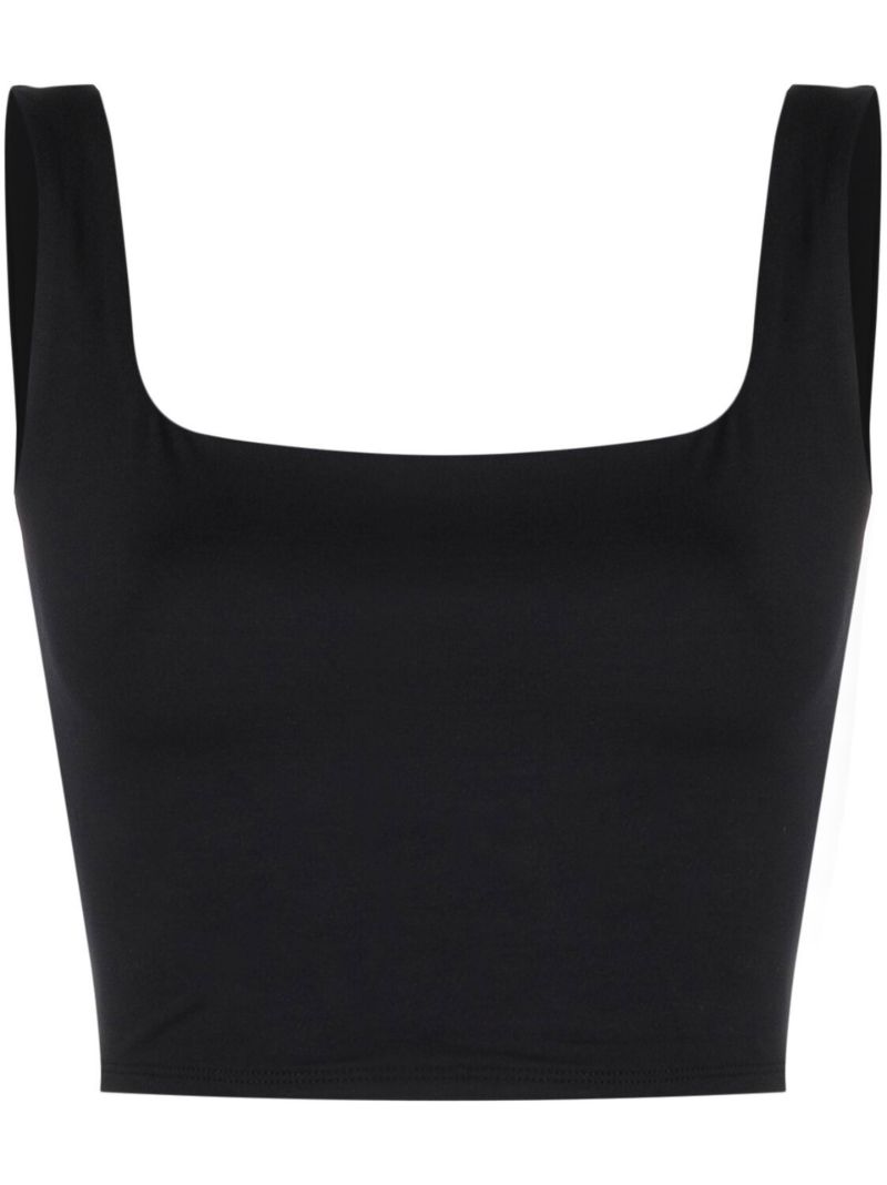 Black Ivy Sleeveless Crop Top