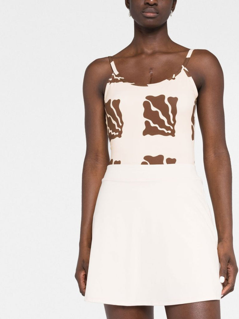 Neutral Tiffany Ecostretch Performance Skort