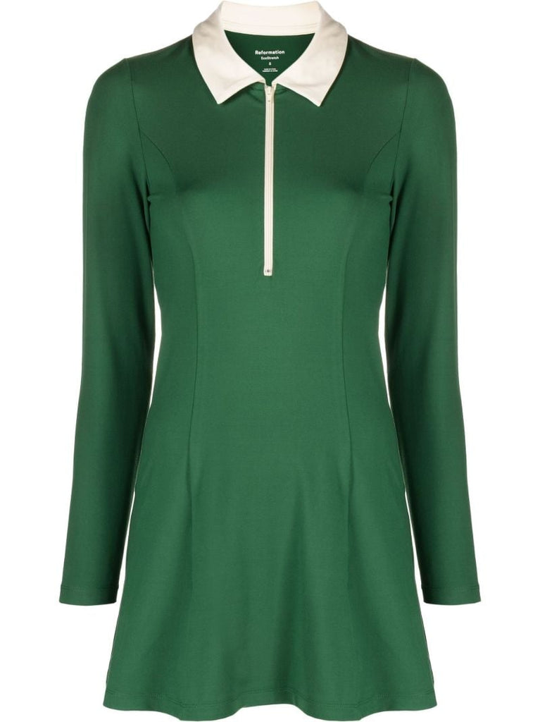 Green Desirae Ecostretch Dress