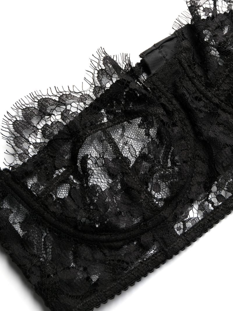 X Kim Kardashian Black Lace Bra