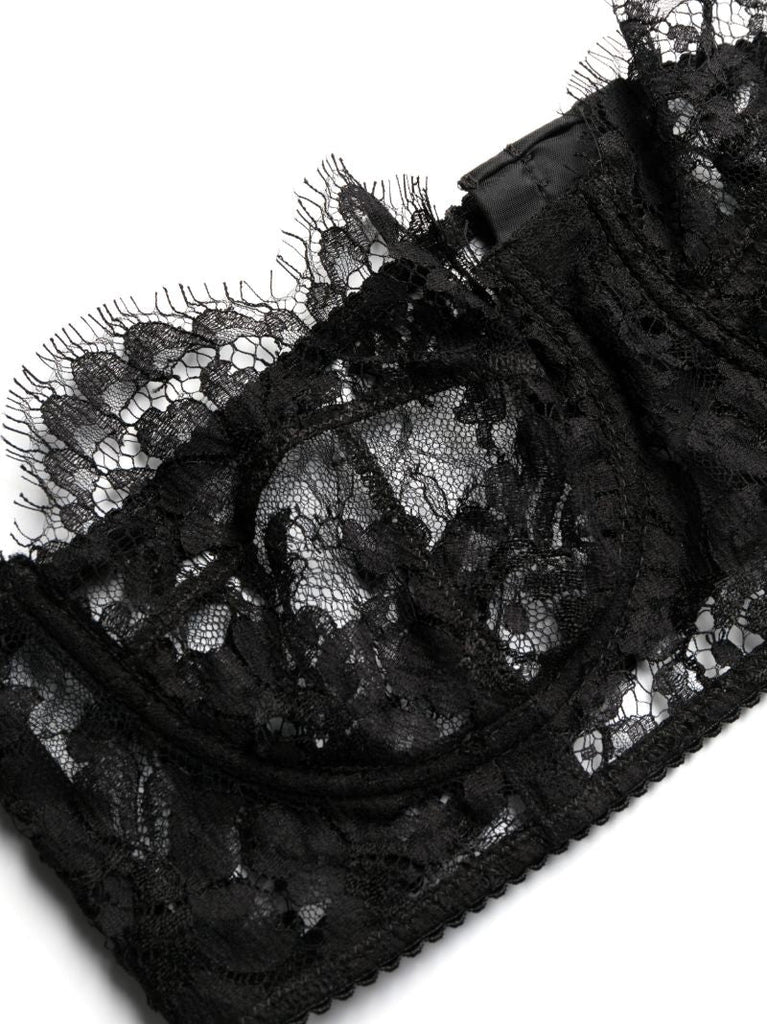 X Kim Kardashian Black Lace Bra