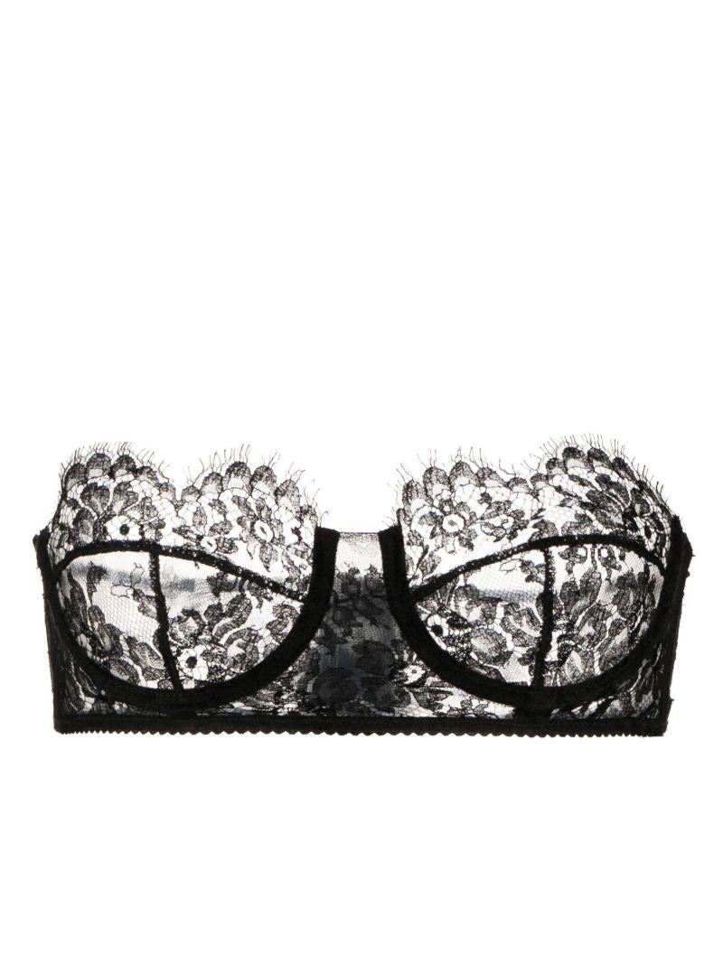 X Kim Kardashian Black Lace Bra