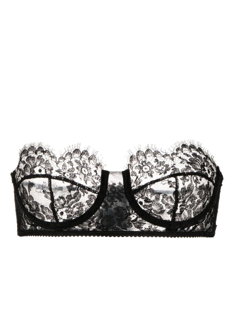 X Kim Kardashian Black Lace Bra