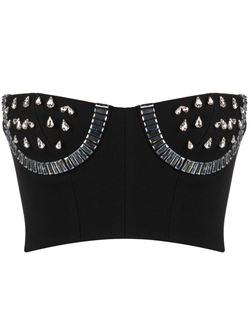 Black Crystal Watermelon Bustier Opt