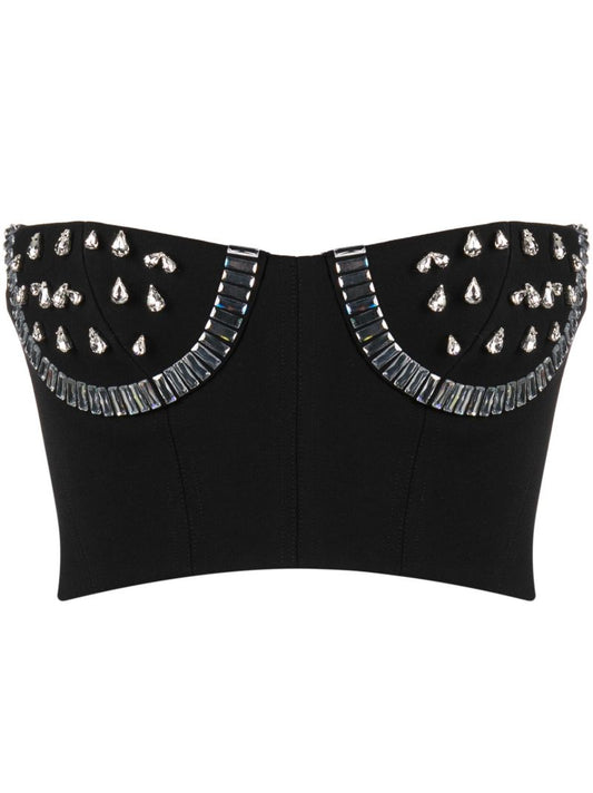 Black Crystal Watermelon Bustier Opt