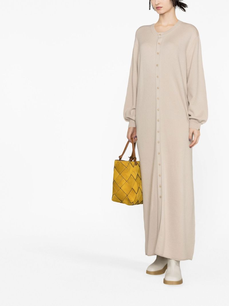 Neutral Cashmere Maxi Dress