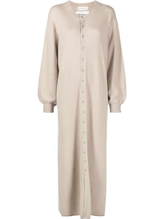 Neutral Cashmere Maxi Dress