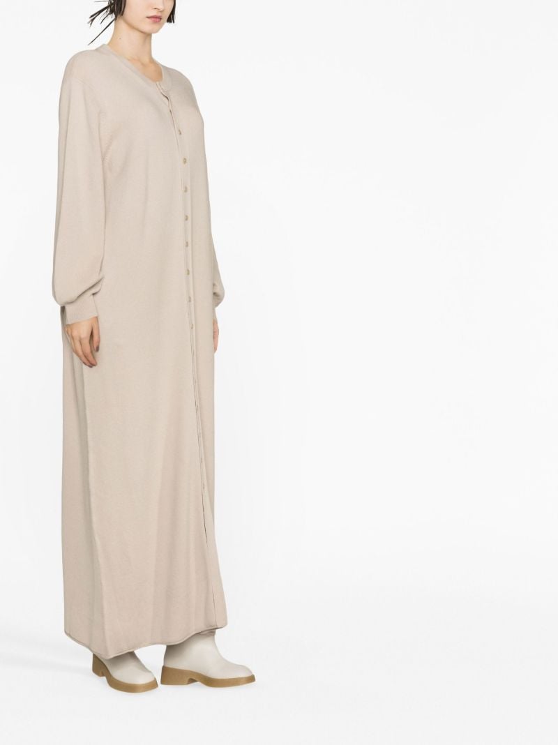 Neutral Cashmere Maxi Dress