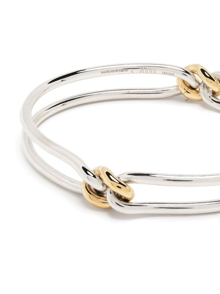 Sterling Silver Unity Bangle Bracelet