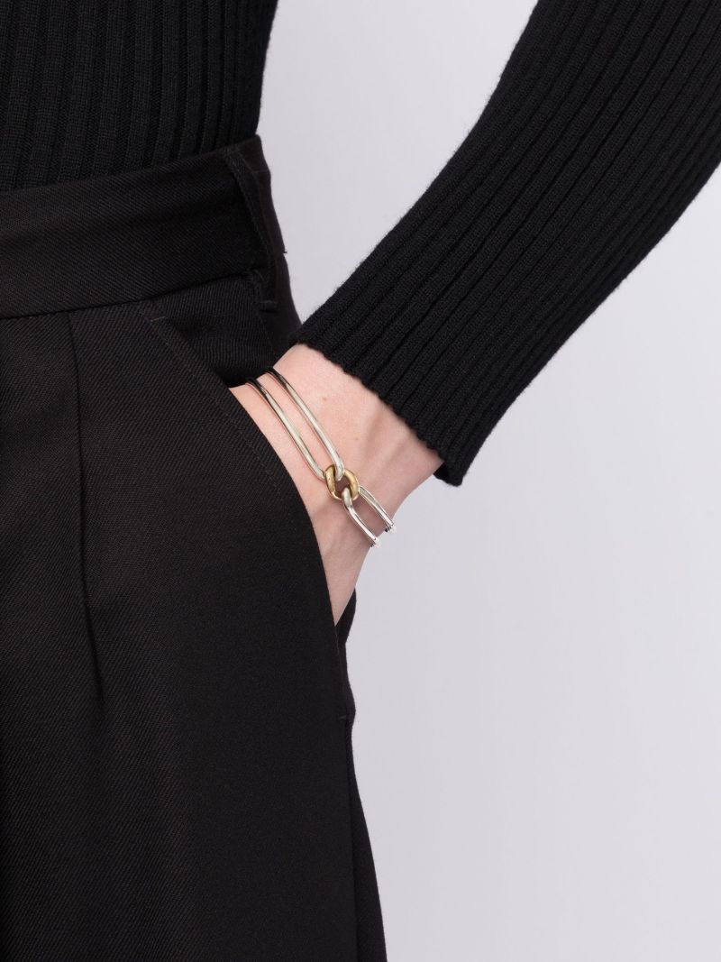 Sterling Silver Unity Bangle Bracelet