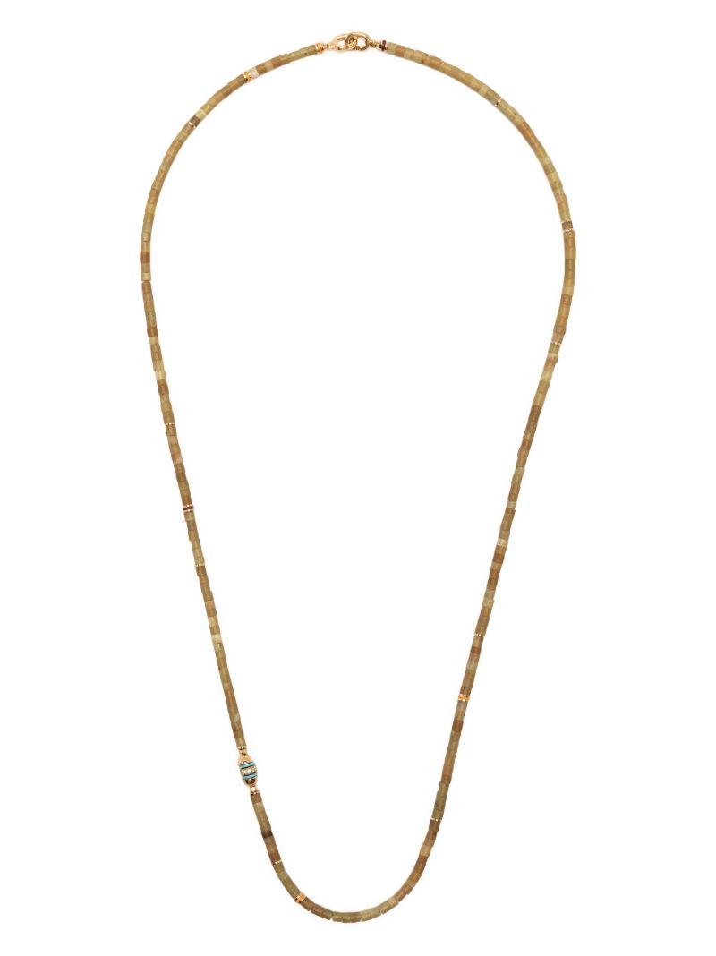 Beige Cherish Diamond Necklace