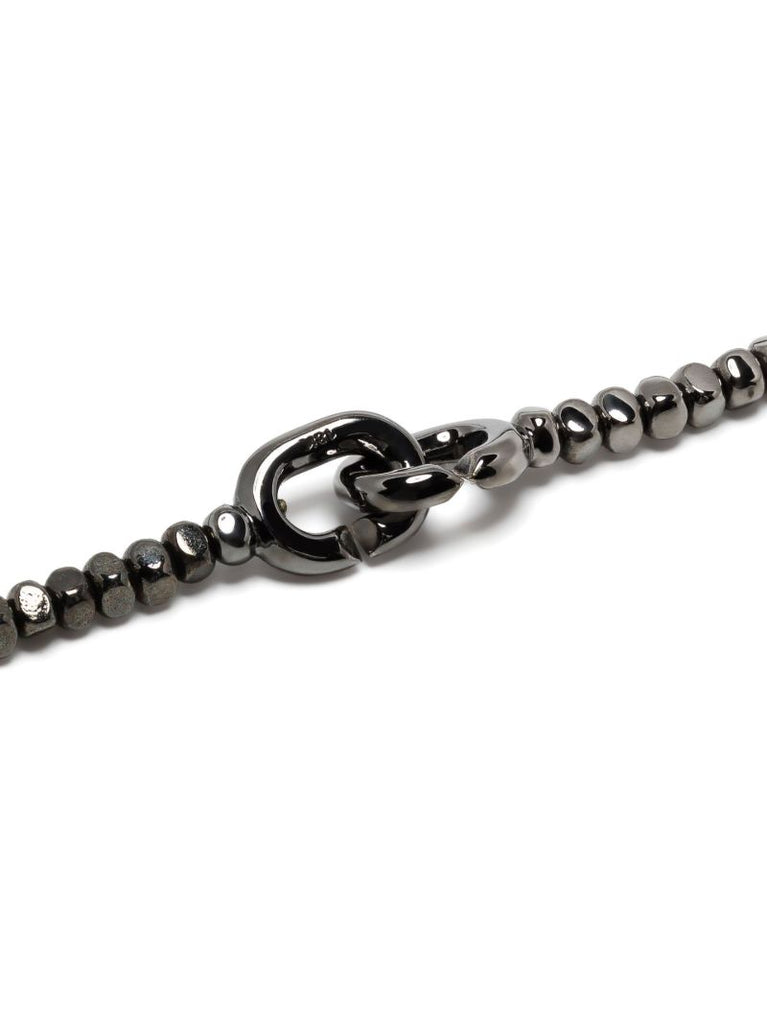 18k Black Gold Noix Double Wrap Bracelet