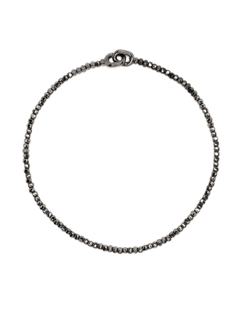 18k Black Gold Noix Double Wrap Bracelet