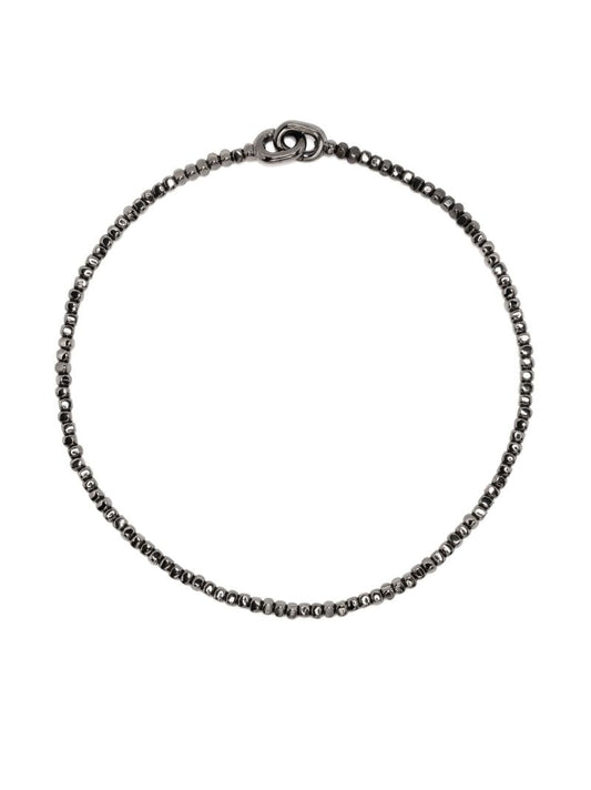 18k Black Gold Noix Double Wrap Bracelet