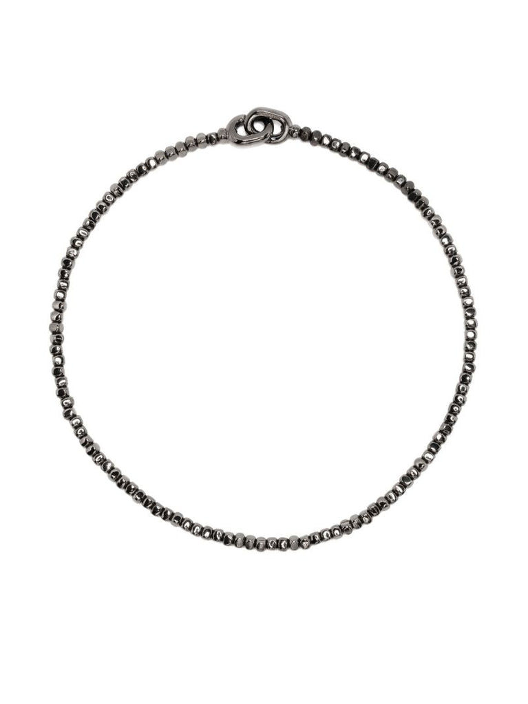 18k Black Gold Noix Double Wrap Bracelet