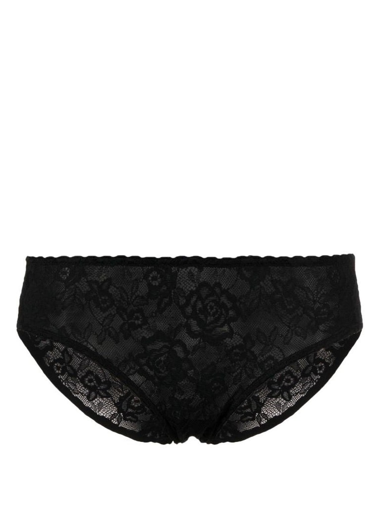 X Kim Kardashian Black Lace Briefs