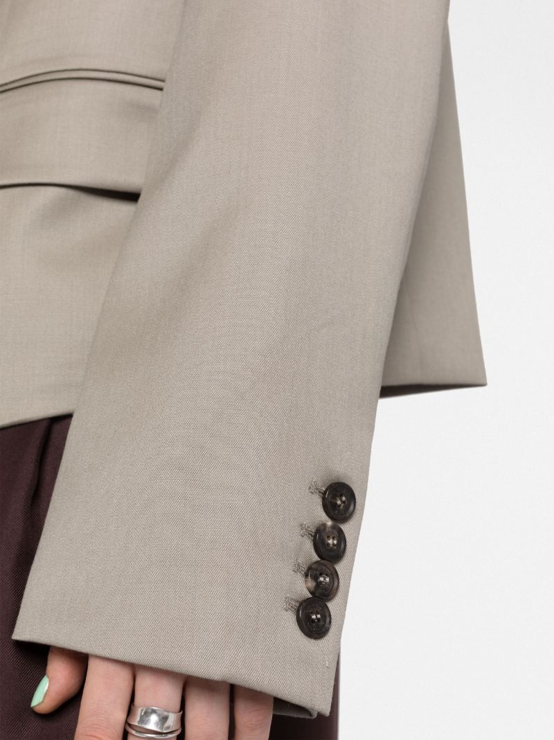Grey Wool Blazer