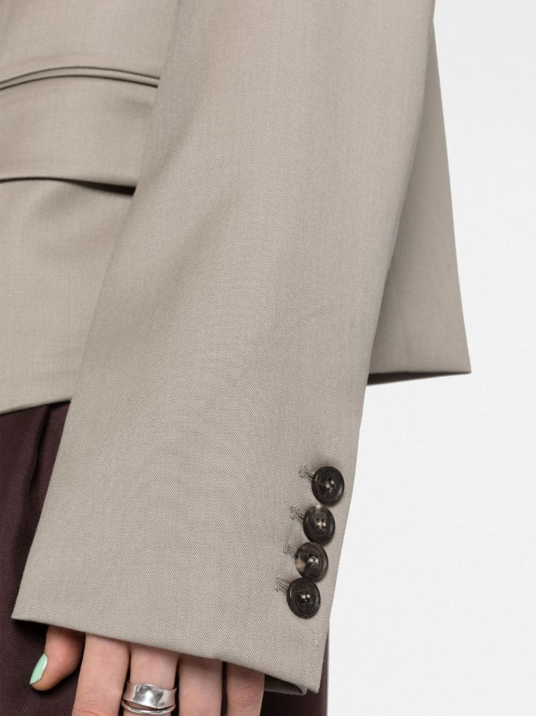 Grey Wool Blazer