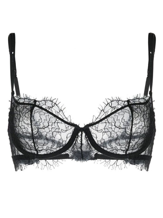 Black Spell on You Balconette Lace Bra