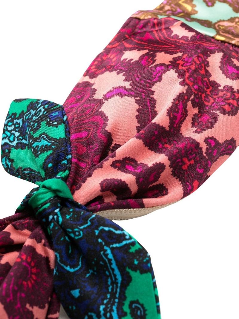 Pink Tiggy Paisley Print Bikini