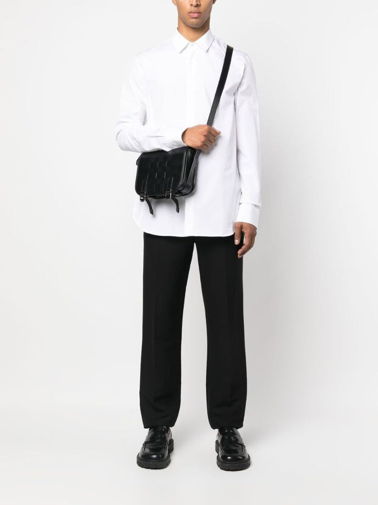 White Long Sleeved Cotton Shirt