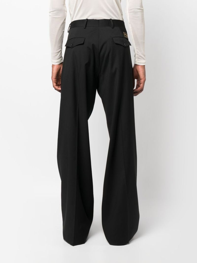 Black Wide-leg Trousers