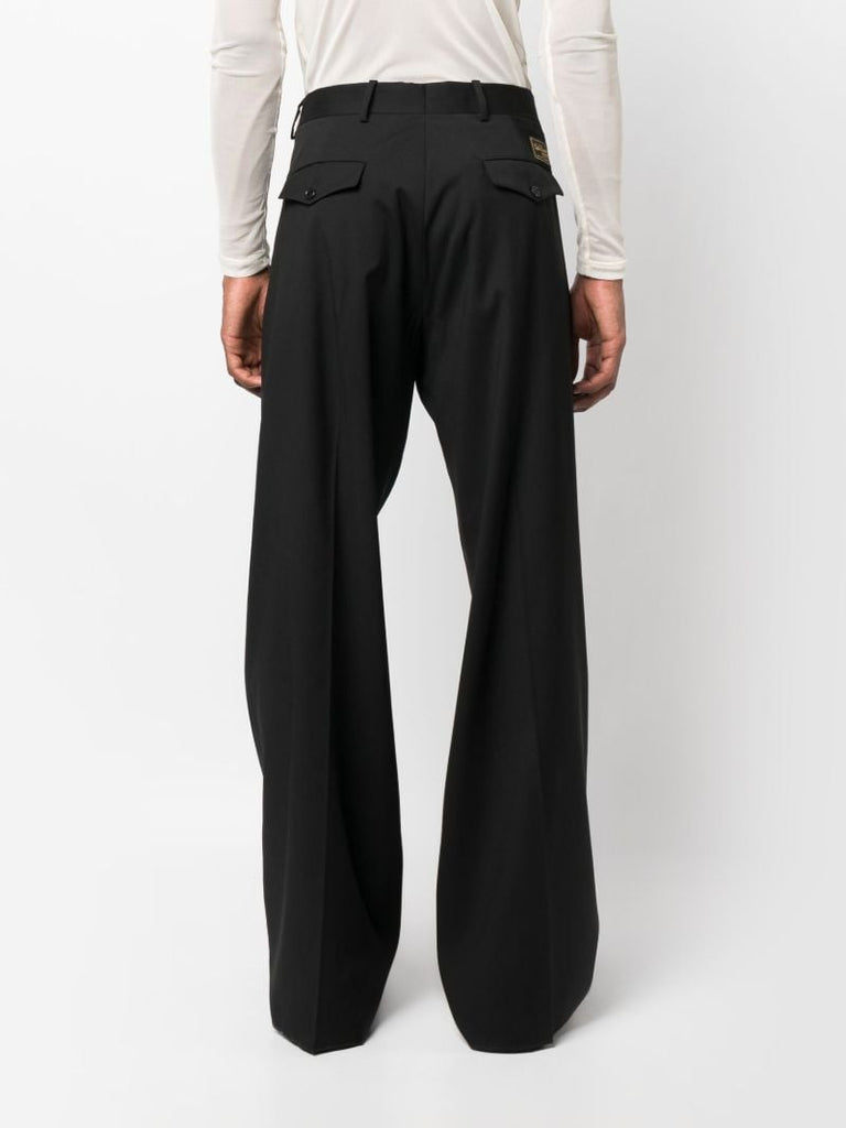 Black Wide-leg Trousers