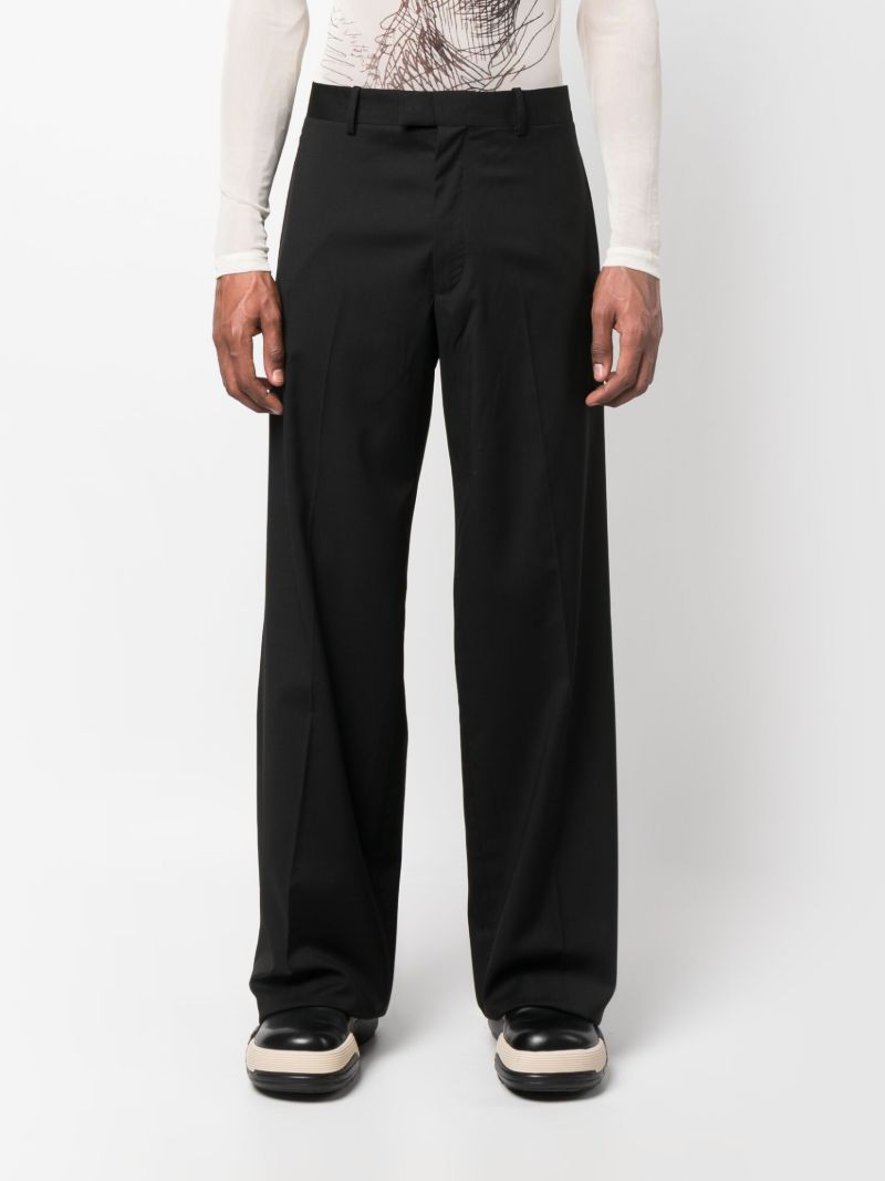 Black Wide-leg Trousers