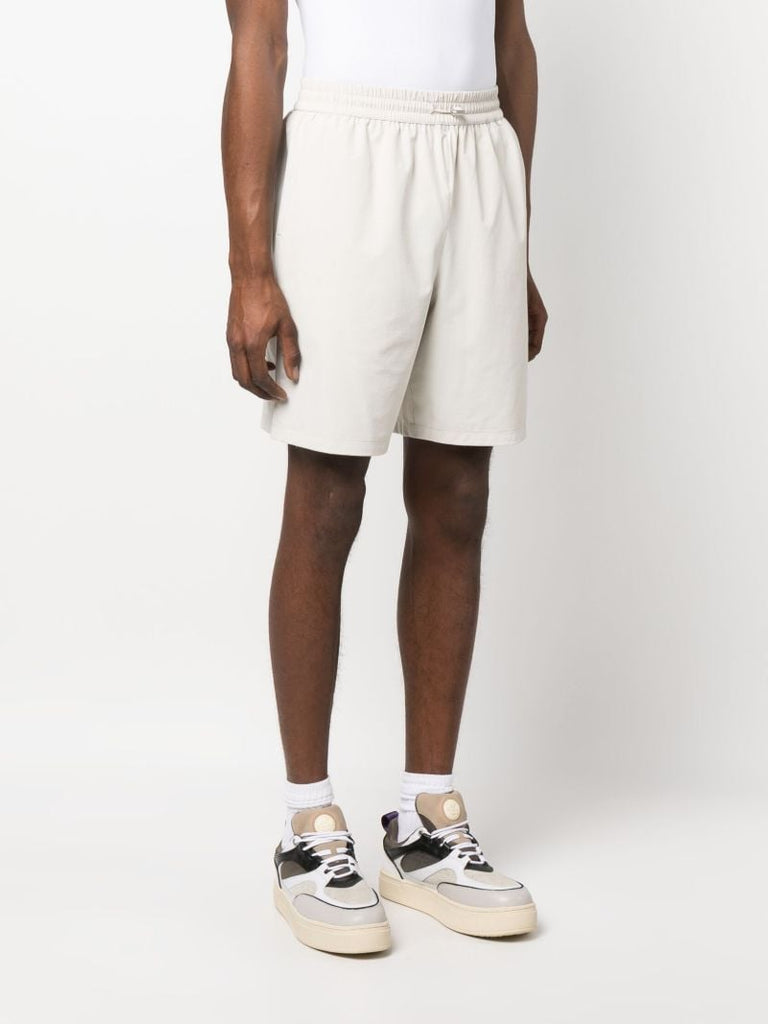 Grey Lola Drawstring Toggle Shorts