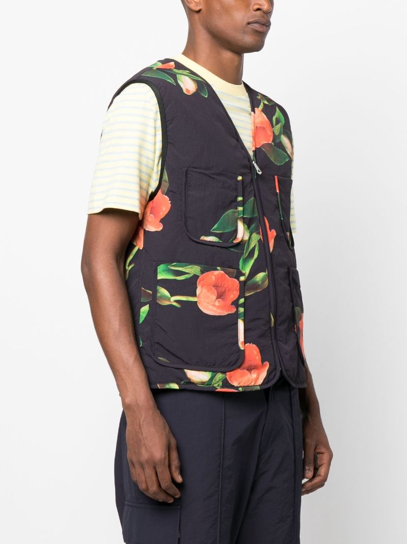 X Paul Smith Black Reversible Gilet