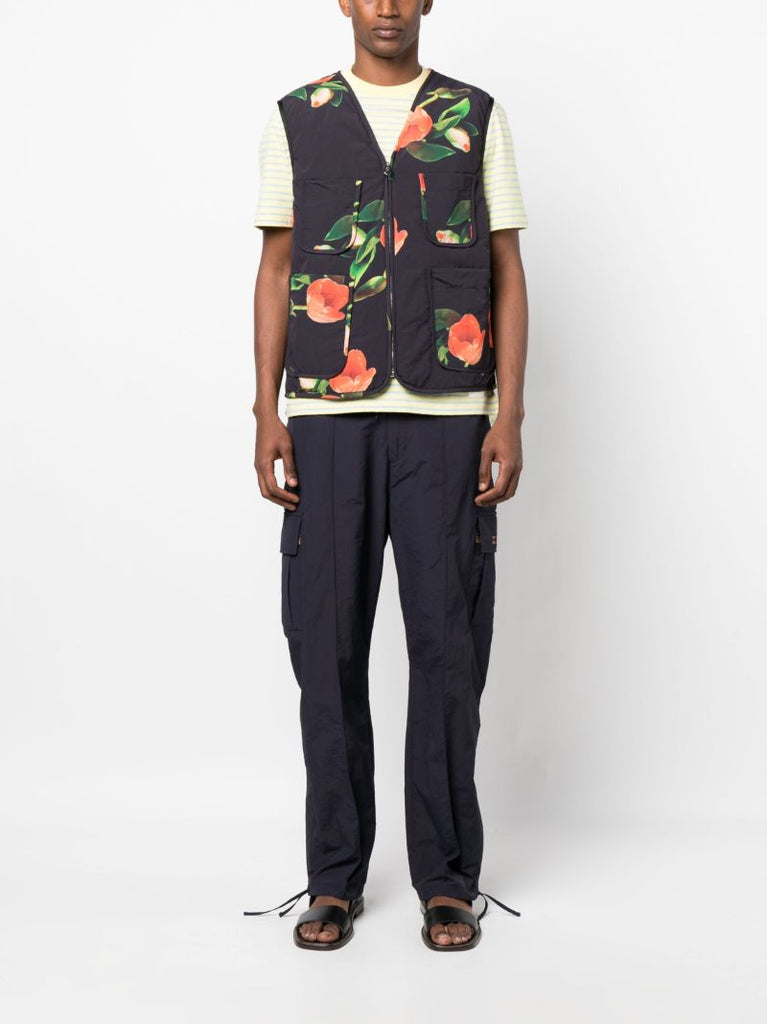 X Paul Smith Black Reversible Gilet