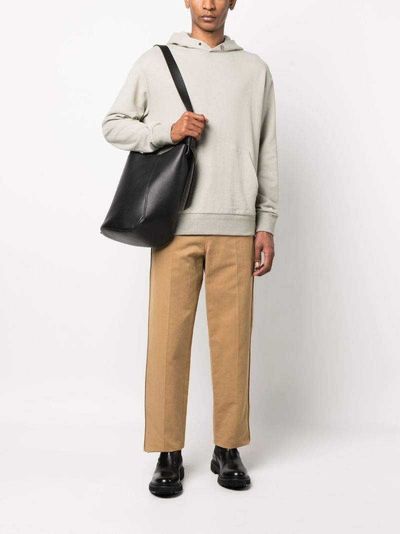 Black Leather Shoulder Bag