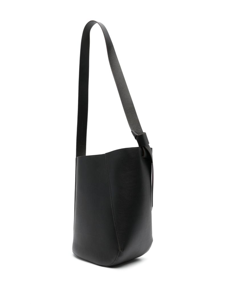 Black Leather Shoulder Bag