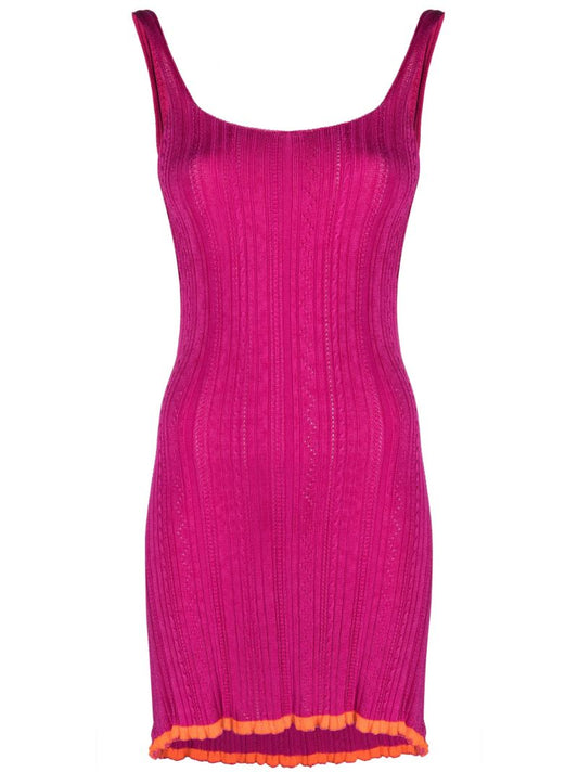 Pink Cosi Crochet Dress