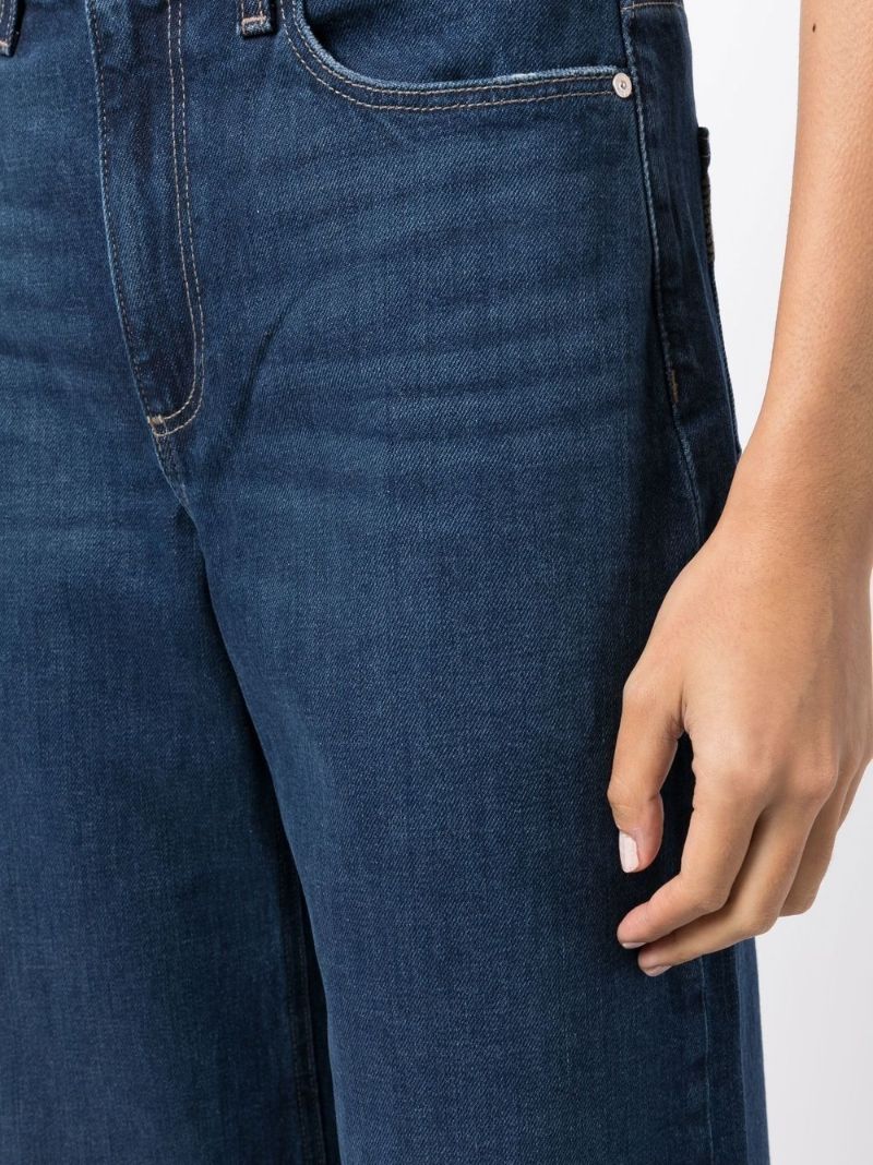 Blue Harper Wide-leg Jeans