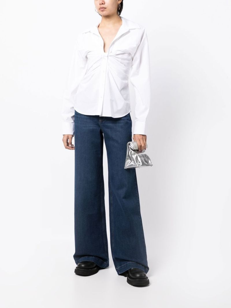 Blue Harper Wide-leg Jeans
