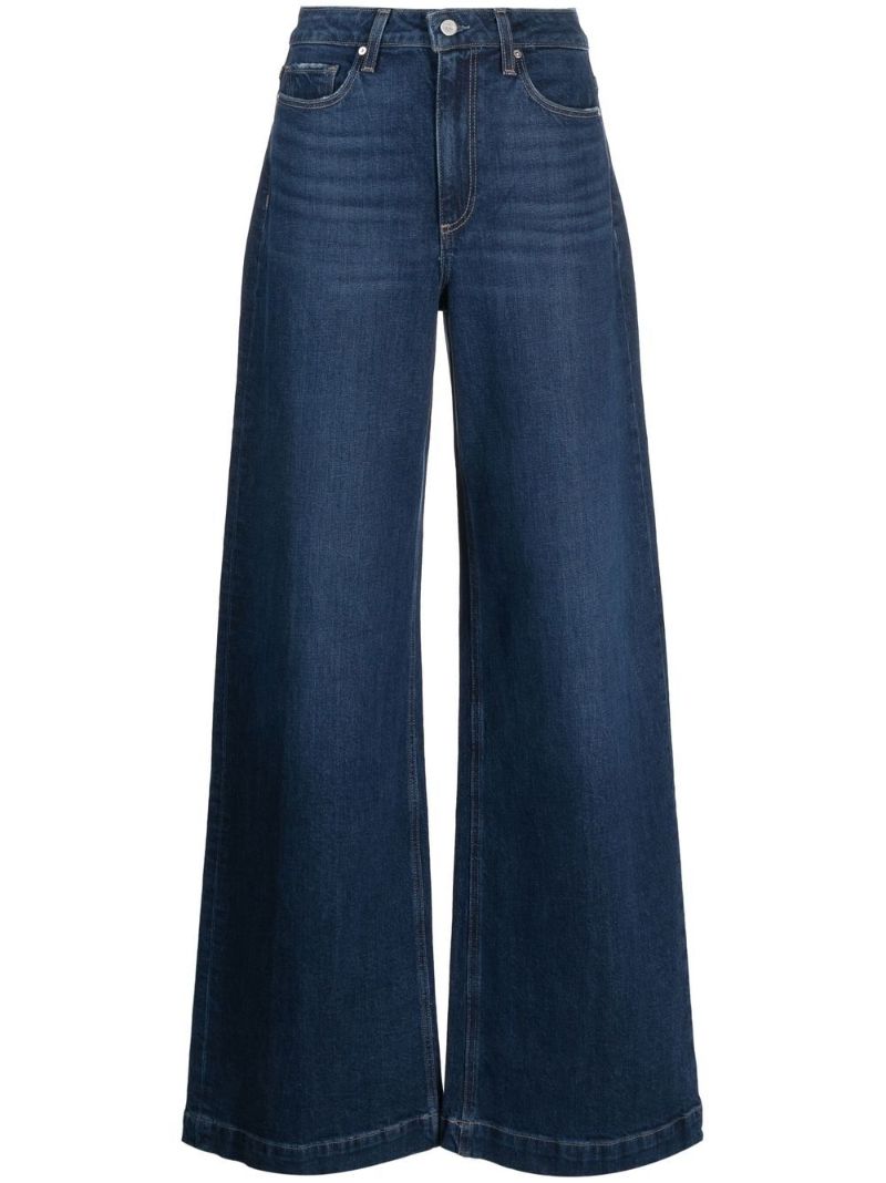 Blue Harper Wide-leg Jeans