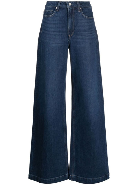 Blue Harper Wide-leg Jeans
