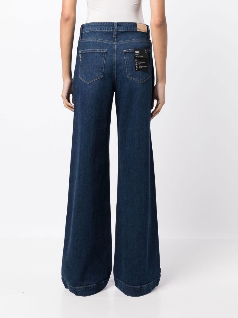 Blue Harper Wide-leg Jeans