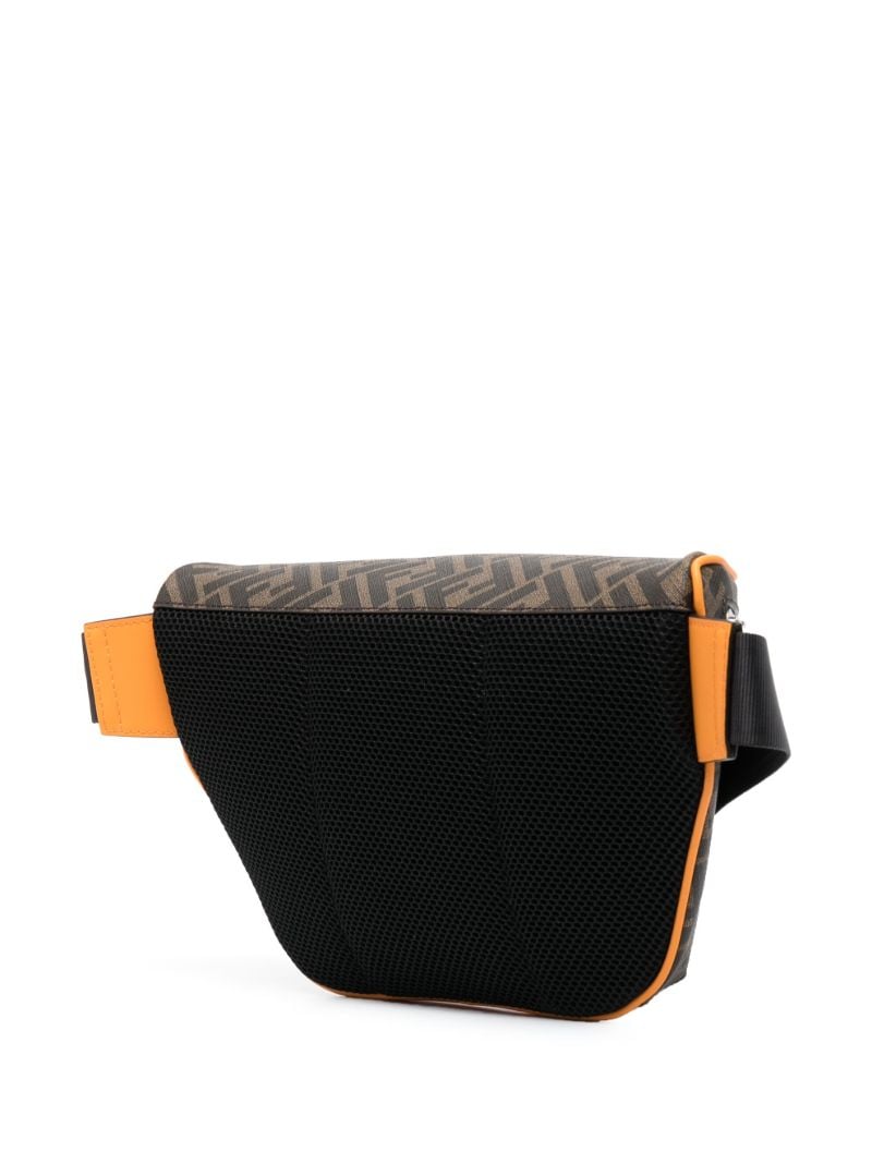 Brown Ff Print Belt Bag