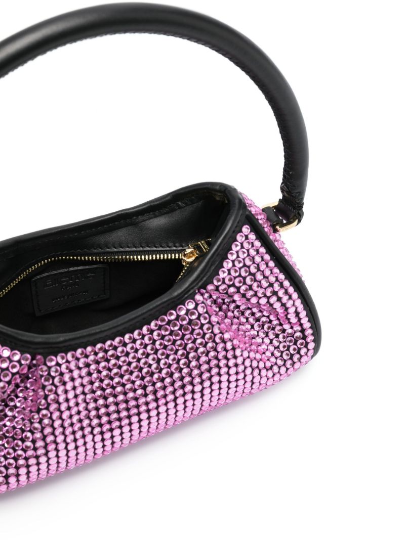 Pink Small Dimple Top Handle Bag