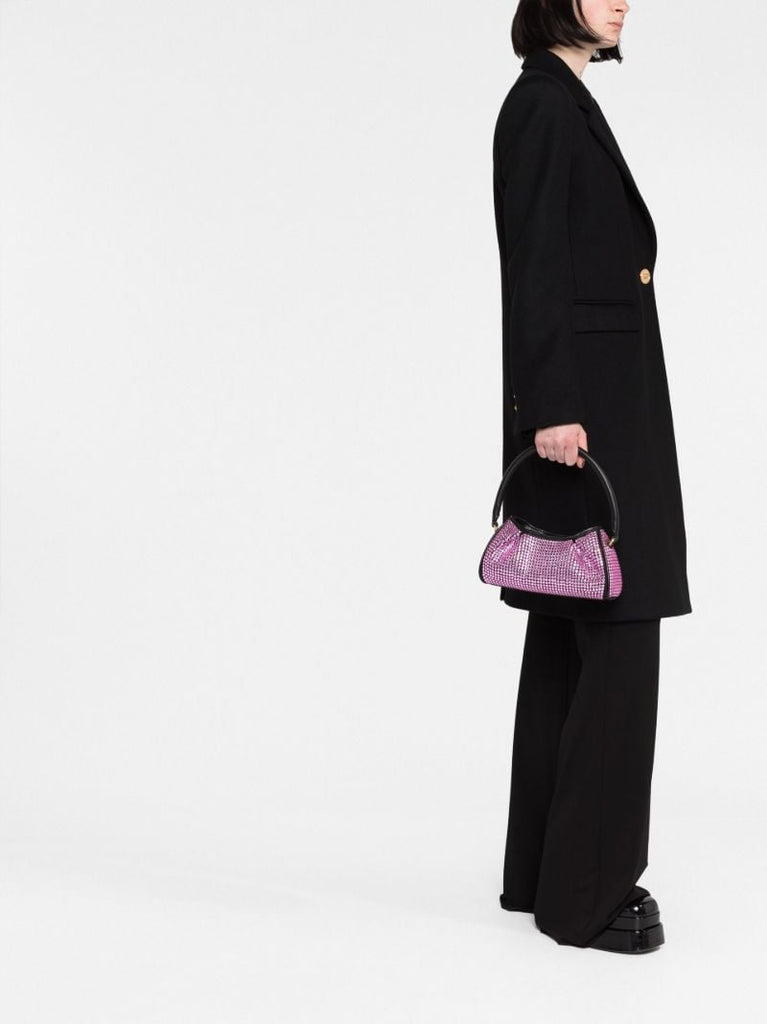 Pink Small Dimple Top Handle Bag
