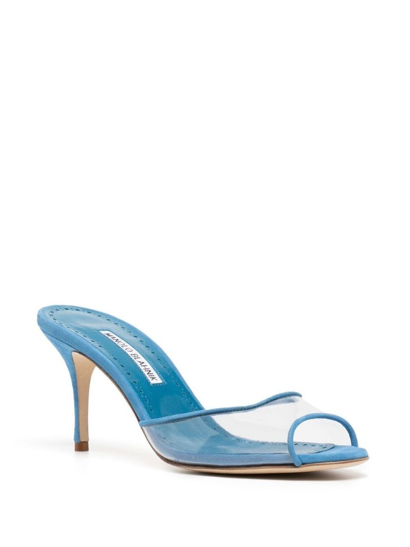 Blue Jadifa 70 Mules