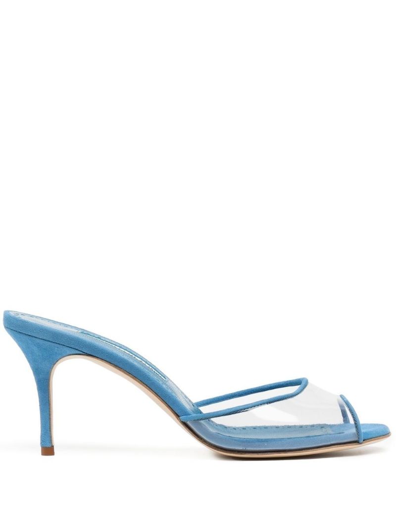 Blue Jadifa 70 Mules